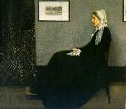 James Abbott McNeil Whistler Portrait of the Artist s Mother oil painting on canvas